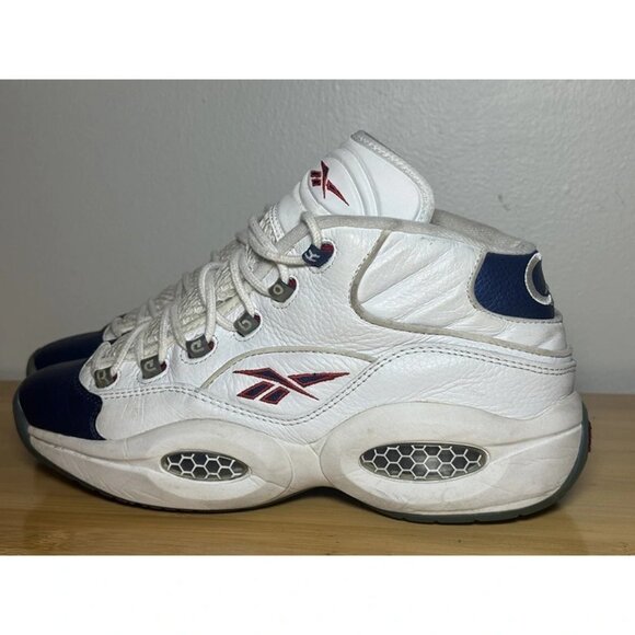 Size 10.5 - Reebok Question Mid 2016‎ Blue Toe J82534 main image 12